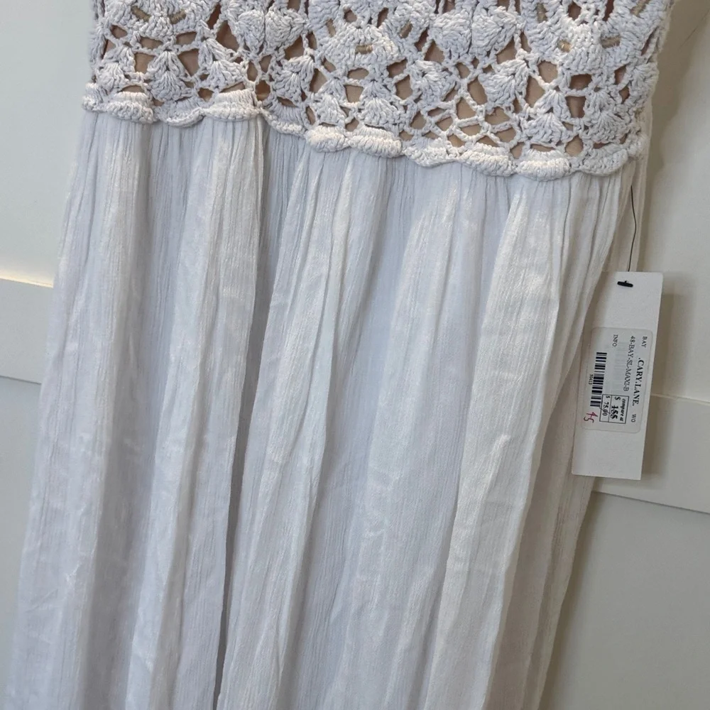 bishop + young White Crochet Maxi Dress - Picture 4 of 13
